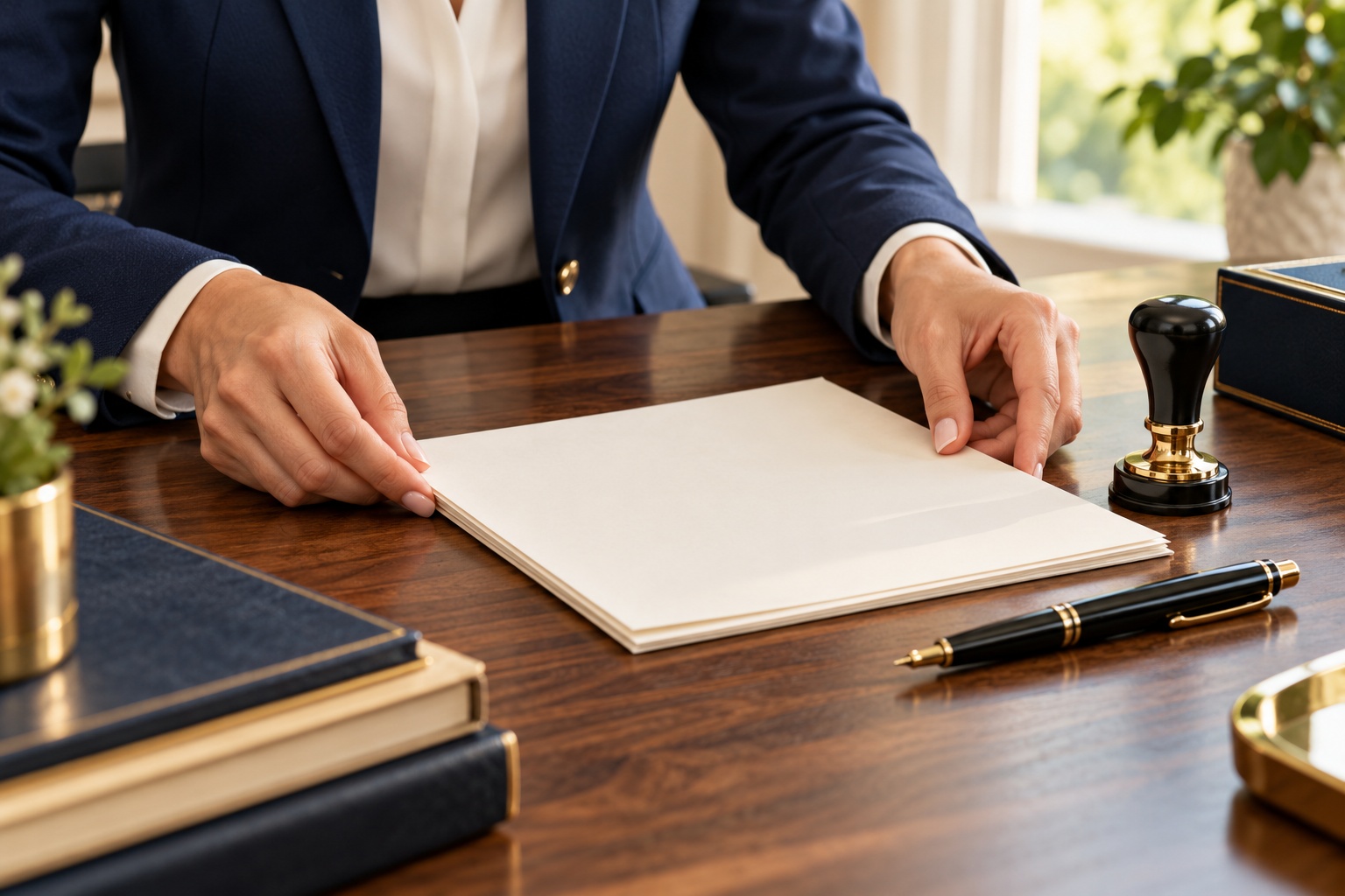 mobile notary service imagery
